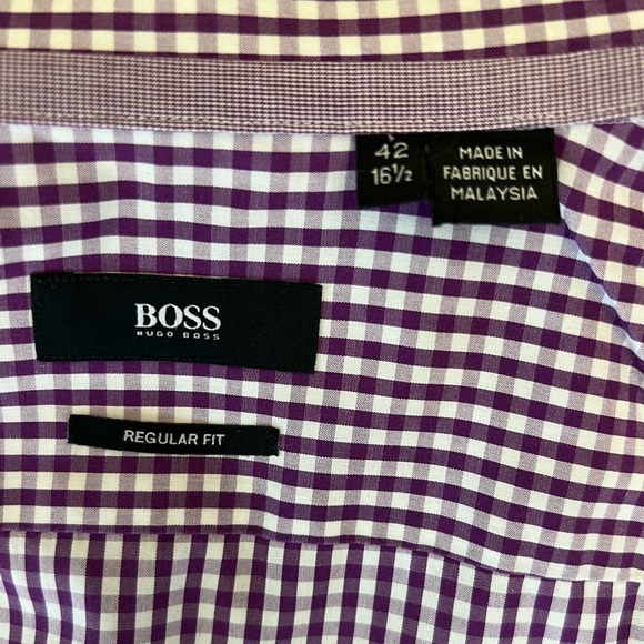 BOSS-Hugo Boss: Long-Sleeve Button Down Dress Shirt - Picture 2 of 5